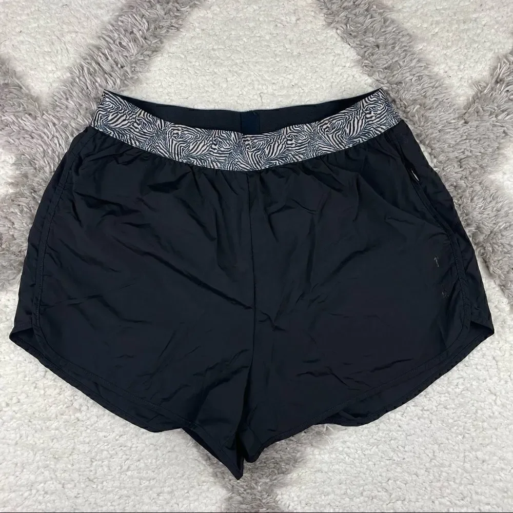 The Upside Run Zebra-print shorts